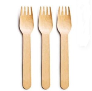 Wooden Fork (Large 100 pc)